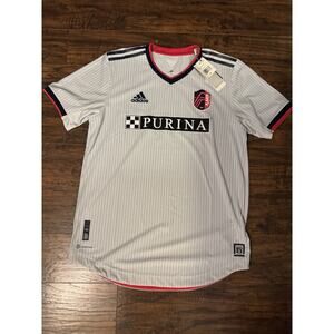 Men's St. Louis City SC adidas 23 Away Authentic Jersey H47867 NWT Medium